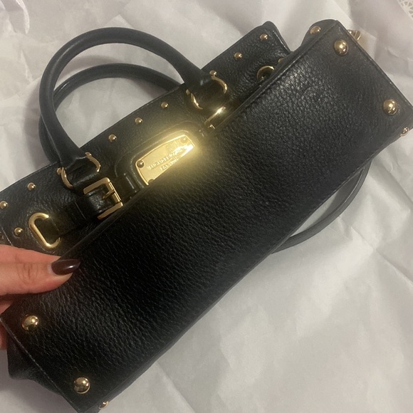 MK Studded bag with top handle and strap - Picture 7 of 7